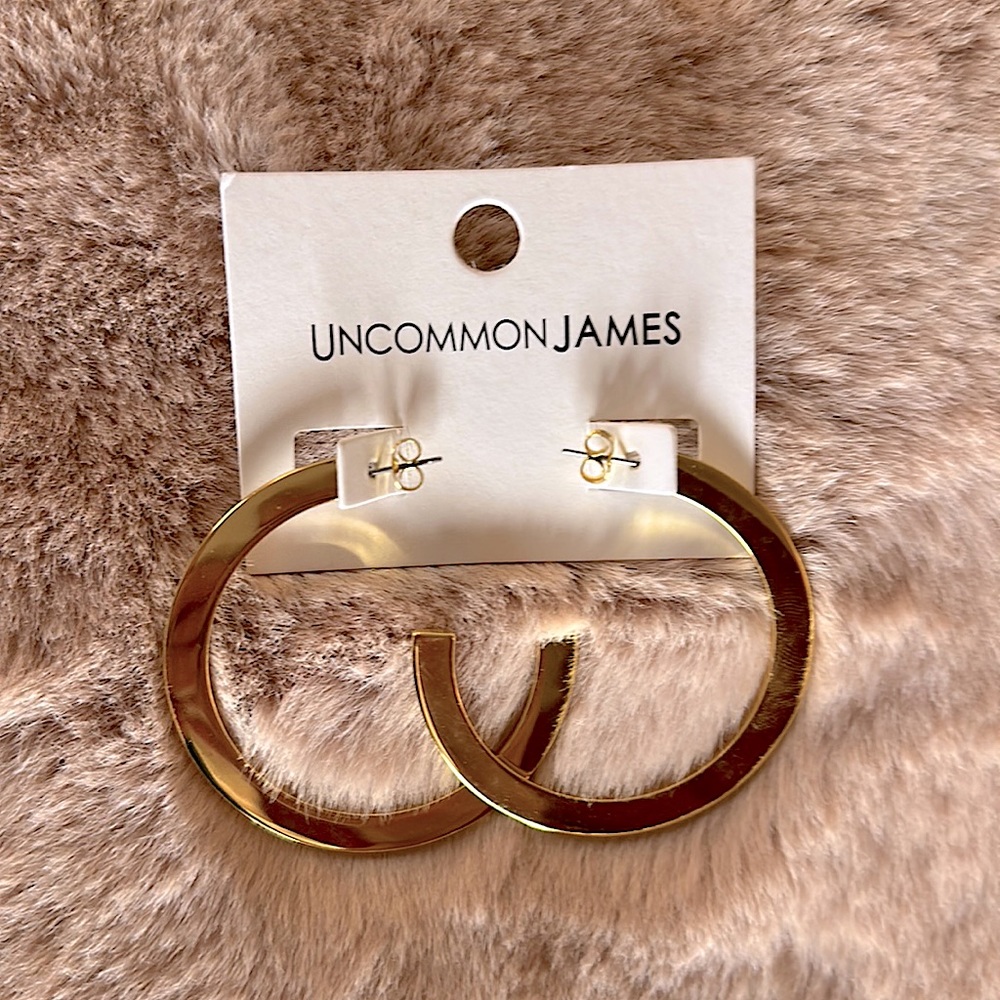 Uncommon James Gold Hoops